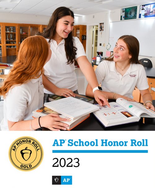 SHA Receives GOLD from AP College Board