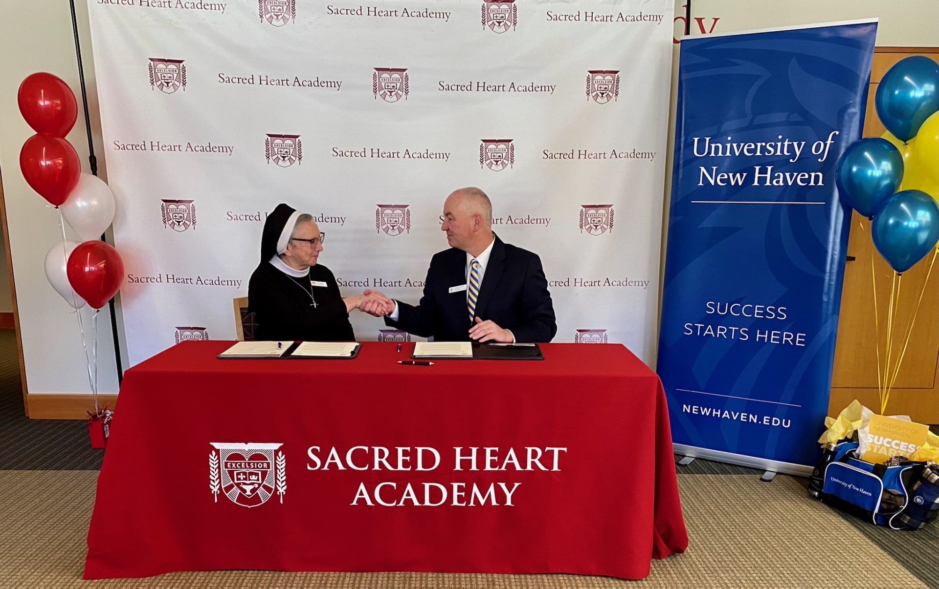 NEW PARTNERSHIP BETWEEN UNIVERSITY OF NEW HAVEN AND SHA