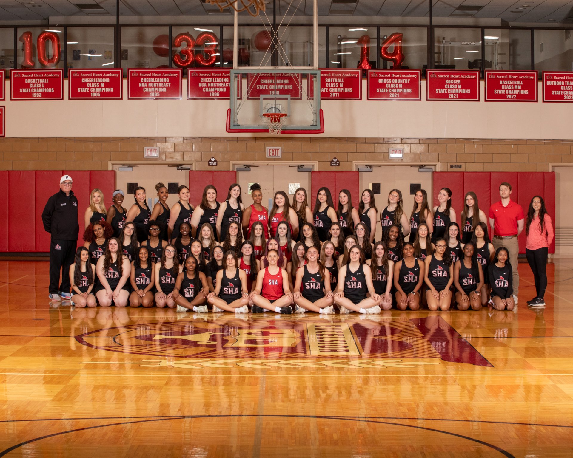 Fall cross country team